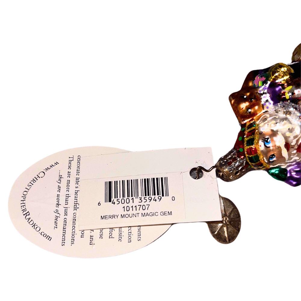 【misen2014 さま】ornament ❀ まん丸キュートな ヒヨコさん 1011707 CHRISTOPHER RADKO Merry Mount Magic Gem - Polish Pottery